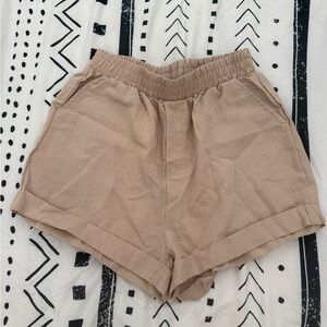 SHEIN Women's Tan Shorts